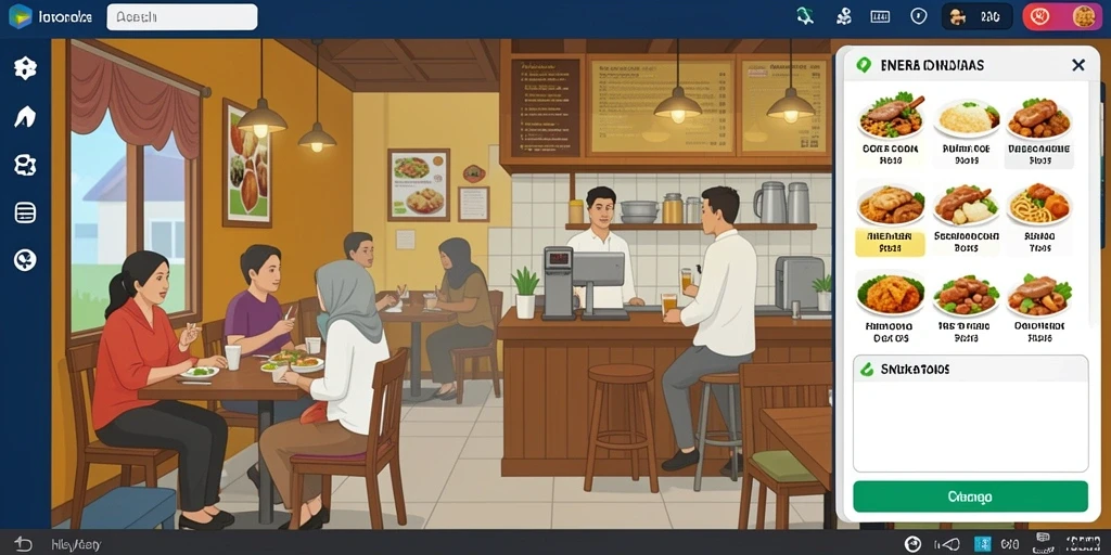 Tampilan antarmuka yang menarik dan intuitif.