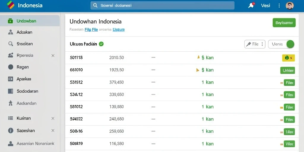 Tampilan antarmuka yang intuitif dan menarik.
