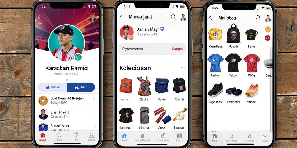 Tampilan antarmuka yang intuitif dan menarik.