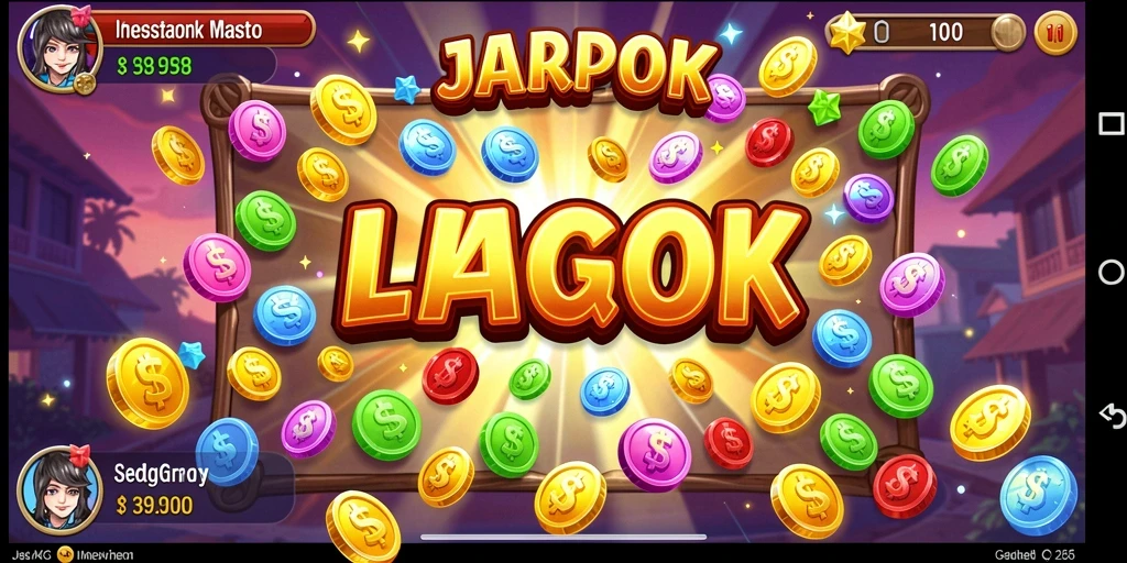 Tampilan menu utama HARTASPIN yang menarik.
