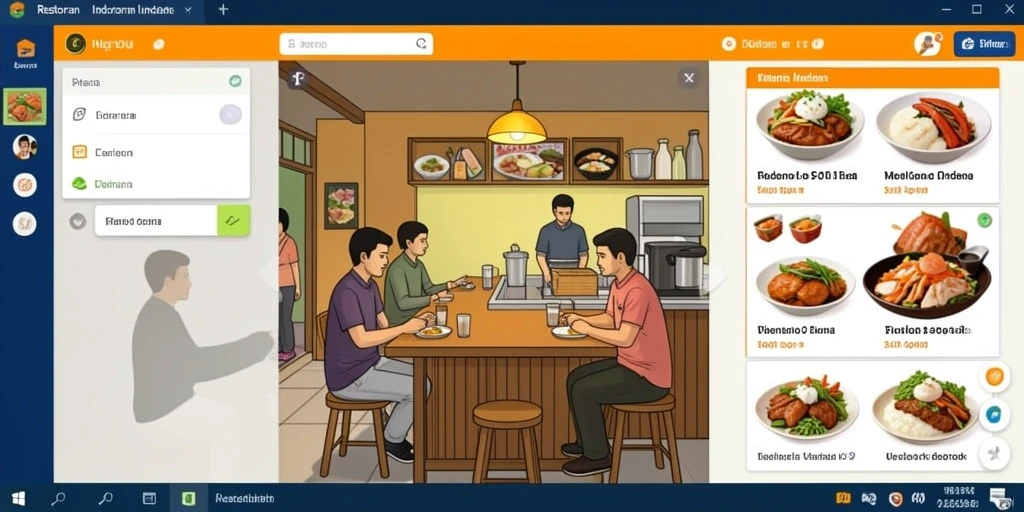 Tampilan antarmuka yang menarik dan intuitif.