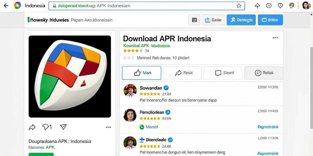 Tampilan antarmuka utama yang bersih dan menarik.