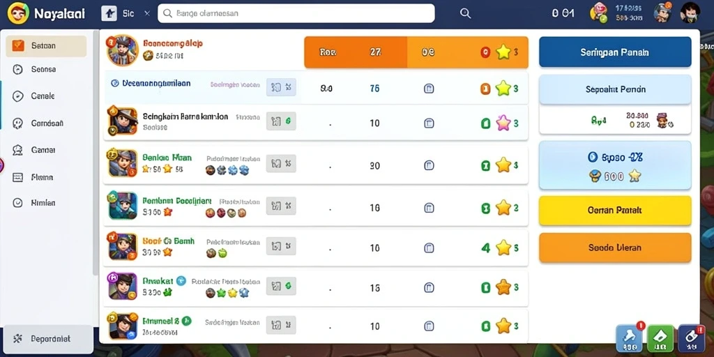 Tampilan karakter ikonik yang memukau.