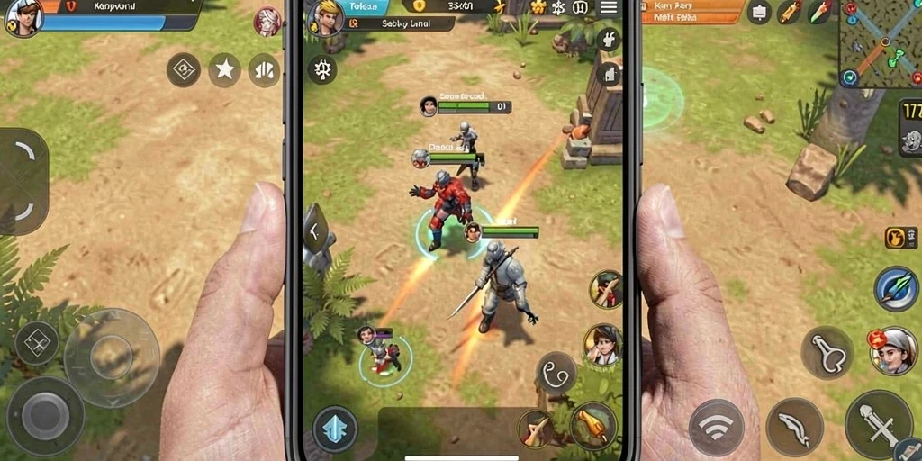 Tampilan grafis menarik dan modern.