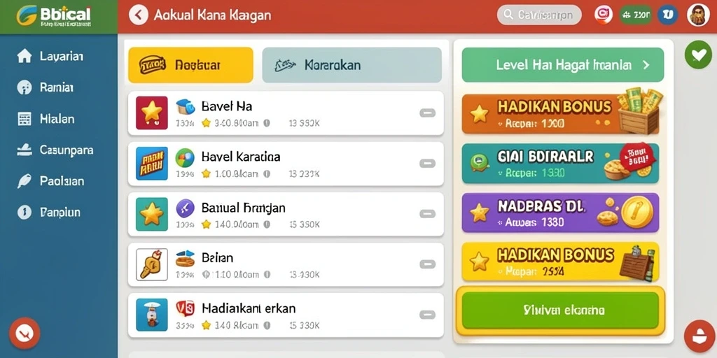 Tampilan antarmuka yang bersih dan sederhana.