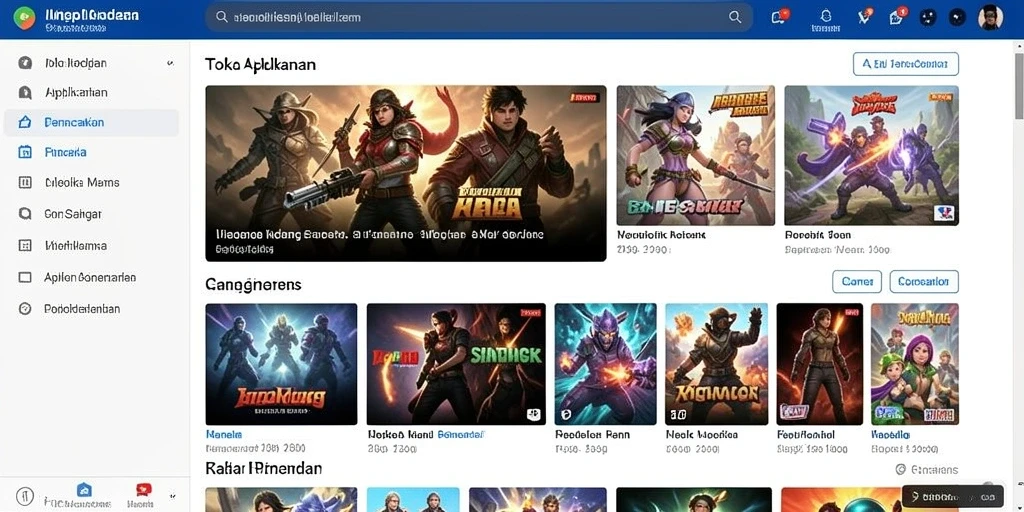 Tampilan antarmuka yang menarik dan intuitif.