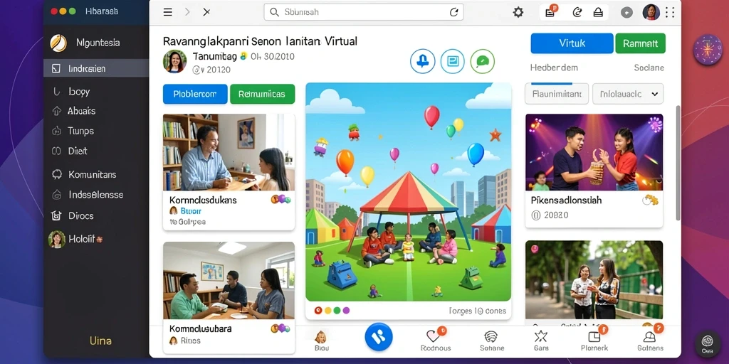 Tampilan antarmuka yang menarik dan mudah digunakan.