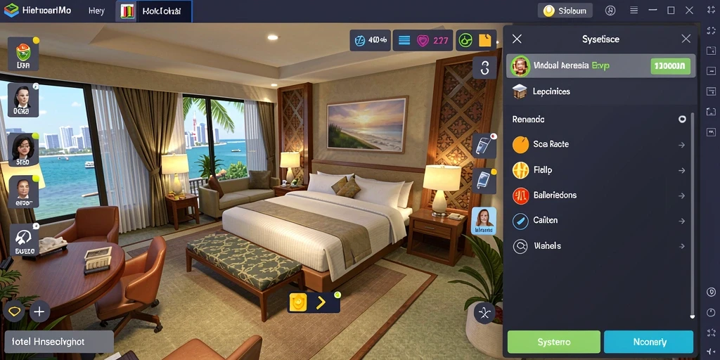 Tangkapan layar game dengan grafis yang menakjubkan.
