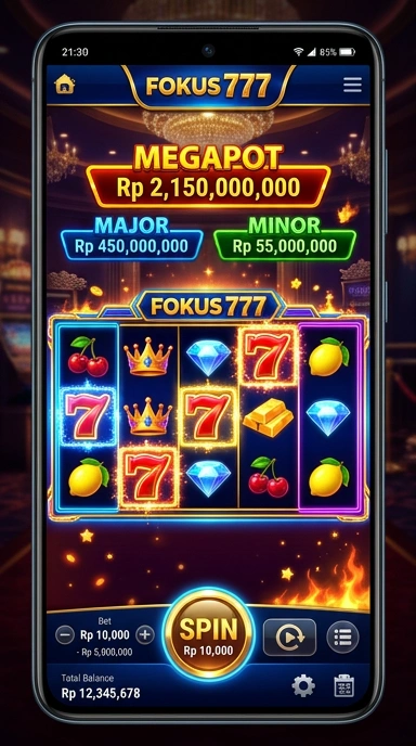 Galeri pratinjau visual fokus777 build APK resmi terbaru